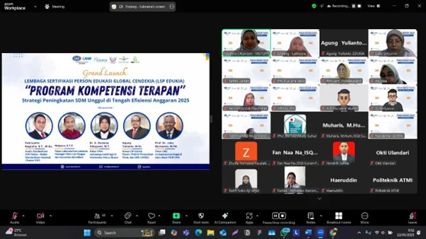 Grand Launch LSP Edukia: Strategi Penguatan SDM Unggul Melalui Sertifikasi Kompetensi di Tengah Rekonstruksi Anggaran 2025